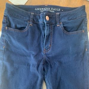 American Eagle high rise jeggings, size 6.